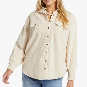 Billabong So Stoked Cord Long Sleeve Button Down Shirt